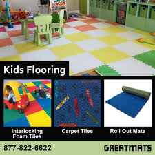 Kid S Flooring For Playrooms Bedrooms And Daycares Including Soft Foam Mats Carpet Tiles And Rugs And Portabl Kids Flooring Kids Foam Mats Daycare Flooring