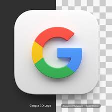 Premium Psd Google Account Apps 3d Icon Logo In Round Corner Square Google Logo Google Icons 3d Icons