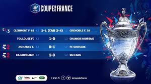Suivez les tirages au sort en direct. 8e Tour La Ligue 2 A Ses Dix Qualifies