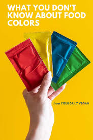 It's made from beets, turmeric, and purple cabbage for the colors. Warning What You Don T Know About Food Colors