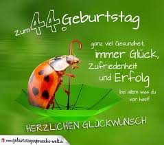 Gluckwunsche Zum 44 Geburtstag