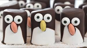 Sweet food recipes with marshmallow that will melt in your mouth. Fun Food Tutorial Marshmallow Penguins Youtube