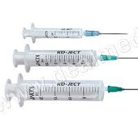 Шприц 2-х комп. 2 мл с иглой 0,6х30, №100, KD Medical, Германия