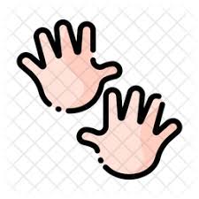 Download Free Baby Hand Icon Of Colored Outline Style Available In Svg Png Eps Ai Icon Fonts