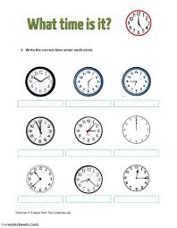 Telling The Time Interactive And Downloadable Worksheet You Can Do The Exercises Online Or Telling The Time Exercises Worksheets English As A Second Language