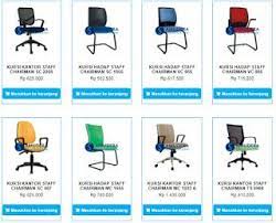 Daftar harga meja kursi komputer terbaru juli 2021. Daftar Harga Kursi Kantor Malang Murah Bekas Atau Baru Kantor Kursi Kantor Malang