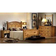 Hacienda Rustic 5 Piece Bedroom Set In 2021 5 Piece Bedroom Set Classic Bedroom Design Bedroom Set