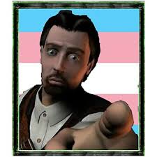Benjamin Briggs Limbo of the Lost Transgender Flag Poster