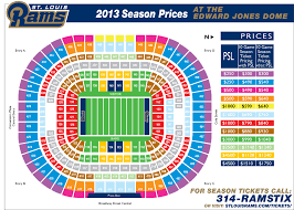 Rams Stadium Rams Stadium Seating Chart