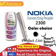 Nokia 2300 Unlocked 2G GSM Mobile Phone ...