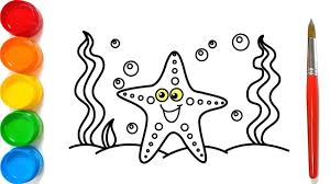 Estrella De Mar Colorear