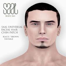 Most men are able to grow a bit of facial hair, but can't quite pull off the full beard because the cheeks grow in patchy and don't look too good. Second Life Marketplace Saal 12 Skins 2 Facial Hair Chin Patch Brown Black