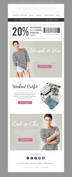 Fashion Email Template Psd Bundle Email Templates Mail Template Creative Email Templates