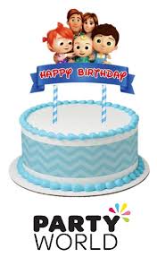 Maybe you would like to learn more about one of these? Cocomelon Birthday Party Cake Topper Party World