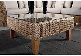 It lets you create a warm and inviting look with your favorite decor, collectibles, potted plants etc. Hospitality Rattan Seagrass Coffee Table With Glass Natural Amazon Co Uk Home Kitchen