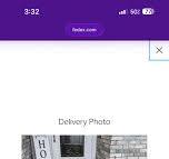 Is this your porch for package delivery?