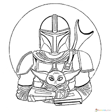While baby yoda is a cute and adorable little thing, it is actually decades old. Star Wars Coloring Pages 120 Pictures Free Printable
