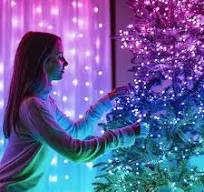 Twinkly Multicolor Holiday String Lights