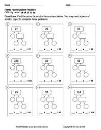 Create an unlimited supply of free worksheets for prime factorization or for finding all the factors of the given numbers. Prime Factorization Worksheet 2 Tim S Printables Pdf Format Answer Sheet I Prime Factorization Worksheet Prime Factorization Prime Factorization Activity