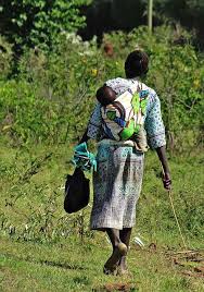 Kenyan People Traditional Baby Wear Mother And Child Reunion Baby Wearing