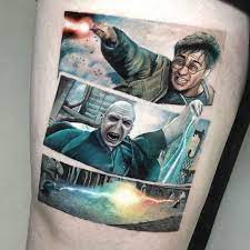 19 Harry Potter Tattoos For Wizards Muggles And Mudbloods Alike Portrait Tattoo Fandom Tattoos Pop Art Tattoos