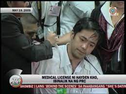 Hayden Kho gets medical license back - video Dailymotion