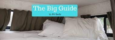 For reference, the typical measurements for the mattresses. The Big Guide To Rv Beds Outdoorsy Com