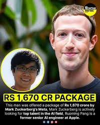 Mark Zuckerberg is actively seeking top talent in the field of artificial  intelligence, which poses a challenge for Apple. Meta has successfully  recruited Ruoming Pang, a former senior AI engineer at ...