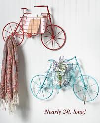 Metal Bicycle Mail Baskets Bicycle Decor Decorative Storage Metal Working Projects