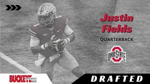 4 pick in this year's draft and what coach arthur smith and general one of the prospects atlanta could select is quarterback justin fields, a player who created a lot of buzz. 2021 Nfl Draft Ohio State Qb Justin Fields Selected No 11 By The Chicago Bears Buckeye Sports Bulletin