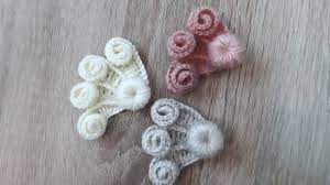 3d Tig Isi Orgu Cicek Yapimi Tig Isi Cicek Modelleri Youtube Fabric Flower Brooch Crochet Patterns Irish Lace Crochet