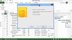 gantt chart excel 2007 tutorial download creating a