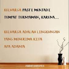 Keluarga sebagai tempat ternyaman yang semestinya menyediakan perasaan aman yang paling dasar bagi anak, berubah menjadi tempat dengan pendidikan budi pekerti adalah salah satu solusi untuk mencegah krisis moral yang melanda generasi penerus. Pkbi Ø¯Ø± ØªÙˆÛŒÛŒØªØ± Keluarga Pasti Menjadi Tempat Ternyaman Harikeluarga2016