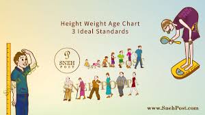 Height Weight Age Chart 3 Evergreen Ideal Standards