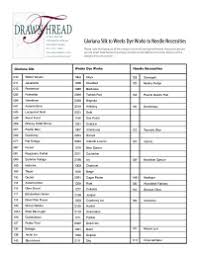 dinky dyes to dmc conversion chart dmc to splendor