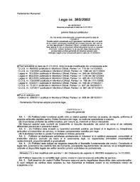 Actiunile anticoruptie din ultima perioada de la vamile si frontierele tarii arata ca legea privind statutul politistului trebuie modificata urgent, pentru reinstaurarea disciplinei in randul lucratorilor de politie, a declarat miercuri. Fillable Online Sindunipol Legea 360 2002 Privind Statutul Poli Istului Unipol Sindunipol Fax Email Print Pdffiller