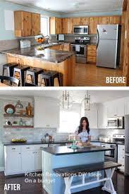 New Diy Kitchen Renovations And Makeovers Ideas On A Budget Renovation Kitchen Remodel Small White Kitchen Remodeling Budget Kitchen Remodel