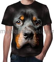 Rotweiler Desenli 3d Tisort Buyuk Kopekler Rottweiler Kopek