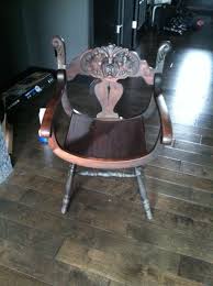 Stomps Burkhardt Co Dayton Ohio Circa 1890 To The 1920 S Northwind Or Gargoyle Depending On Who You Ask Mahogony W Furniture Restoration Chair Furniture