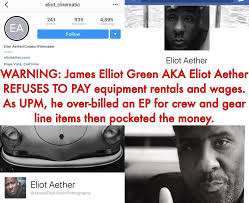 Filmmakers/Producers Info and Warning