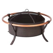 Available in many different sizes and designs with unique finishes. Fire Sense Copper Rail Fire Pit Steel Fire Pit Fire Sense Wood Burning Fire Pit