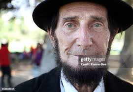 William Truman Peck, portrays Abraham Lincoln during the 21st annual...  News Photo