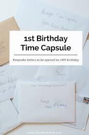 A Time Capsule On Raleigh S First Birthday In 2020 Baby S First Birthday Gifts Time Capsule Birthday First Birthday Gifts
