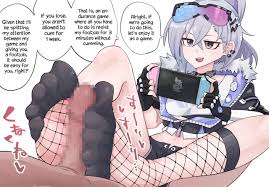 Silver Wolfs Footjob Endurance Game comic porn | HD Porn Comics