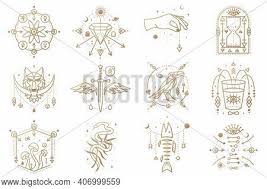For example, the fire alchemy symbol looks like an. Esoteric Symbols Vector Photo Free Trial Bigstock
