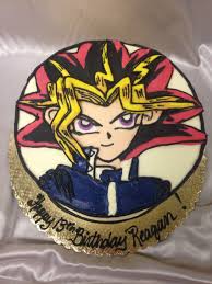 Yu Gi Oh Cake Best Birthday Cake Images Fondant Cakes Birthday Anime Cake