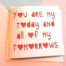 Handmade Romantic Birthday Card For Lover 