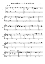 The curse of the black pearl movie. Print And Download Easy Pirates Of The Caribbean Arr N Devlin For Piano And Keyboard M Clarinet Sheet Music Piano Sheet Music Free Easy Piano Sheet Music