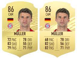 Thomas müller is a german professional football player who best plays at the center attacking midfielder position for the fc bayern münchen in the bundesliga. Calificaciones Fifa 21 Asi De Fuertes Son Los Primeros Jugadores Del Fc Bayern Y Borussia Dortmund