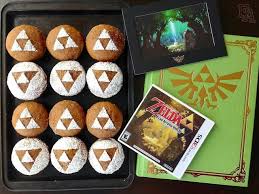 Food Adventures In Fiction Triforce Pumpkin Muffins For A Link Between Worlds Pumpkin Muffins Geek Food Diy Zelda Crafts